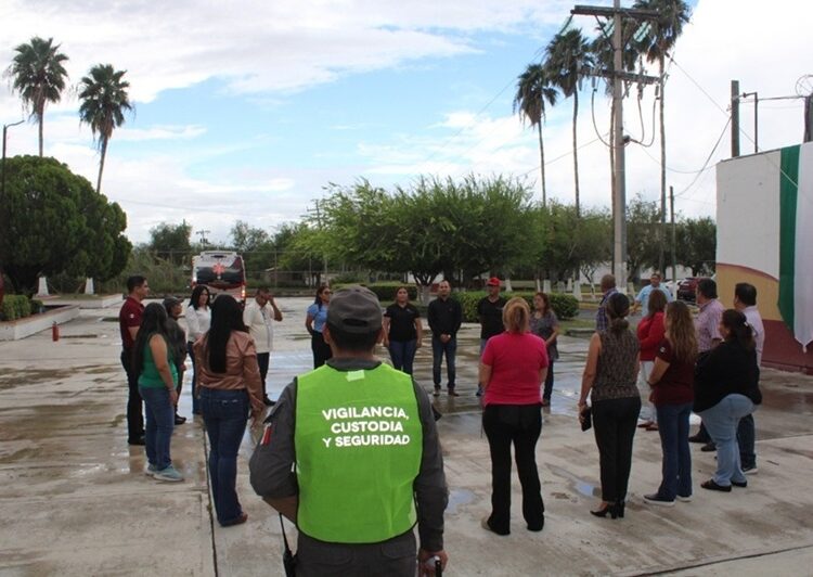 Participan CEDES de Tamaulipas en Simulacro Nacional 2025