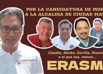 Por la candidatura de MORENA a la alcaldía de Ciudad Madero