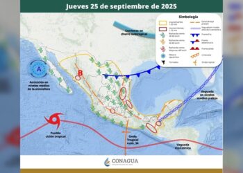 Prevén lluvias por ingreso del Frente Frío No. 4 en Tamaulipas