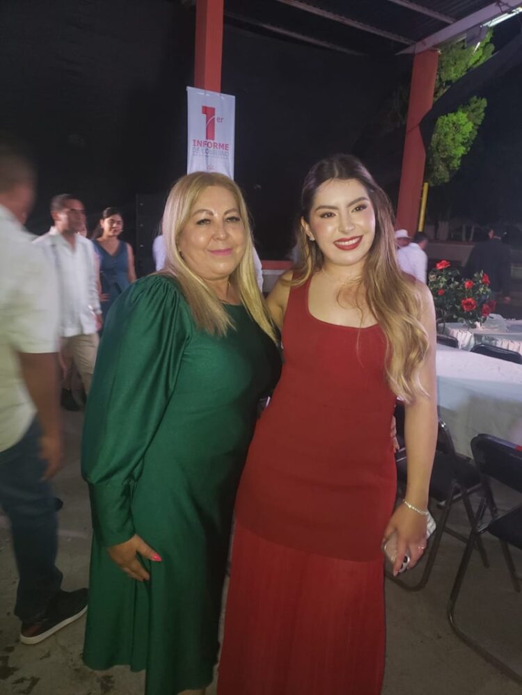 Sindy Monita rindió su 1.er Informe de labores en Palmillas