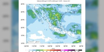 Pronostica SMN lluvias y vientos fuertes por frente frío número 1 en Tamaulipas