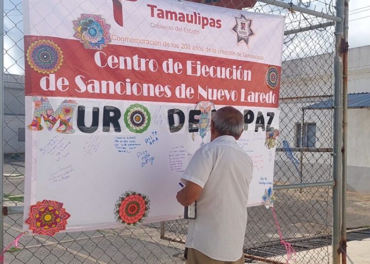Realizan CEDES de Tamaulipas actividades para promover la paz penitenciaria