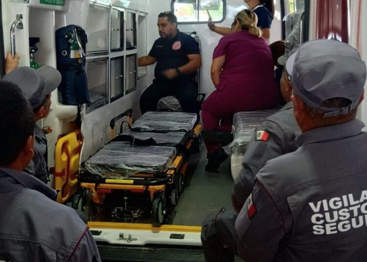 Reciben custodios penitenciarios y área médica del CEDES NLD capacitación en primeros auxilios