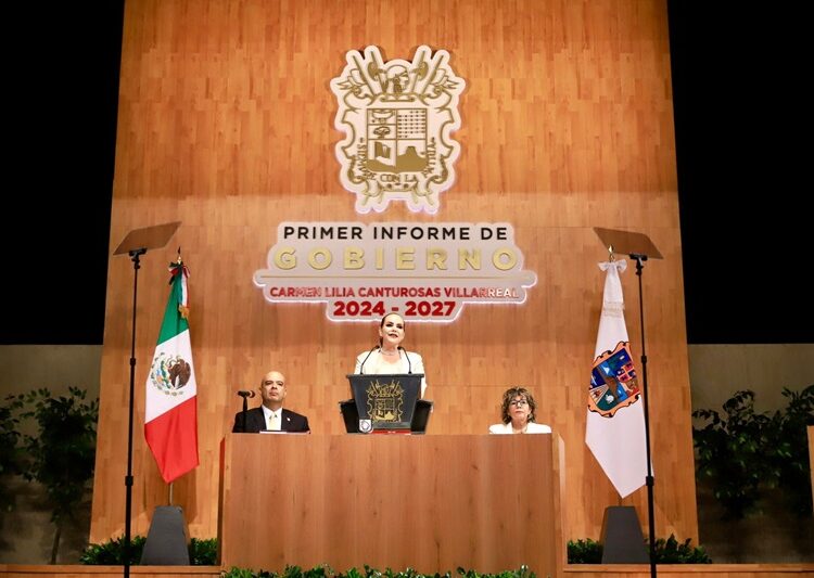 Reconoce IP trabajo de Carmen Lilia en su Primer Informe de Gobierno