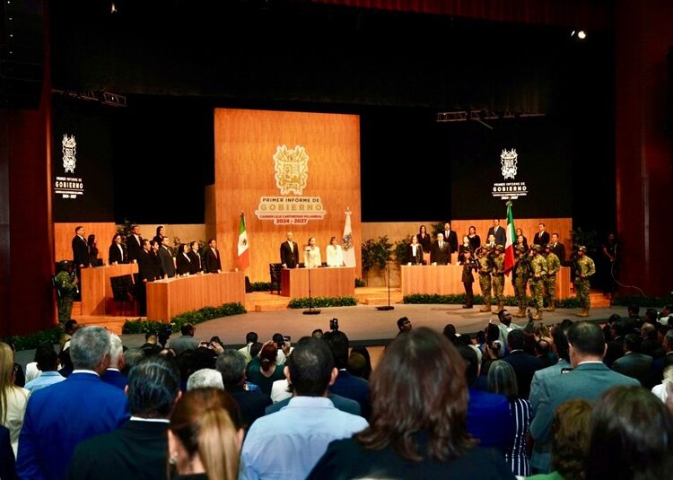 Reconoce IP trabajo de Carmen Lilia en su Primer Informe de Gobierno