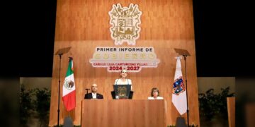 Reconoce IP trabajo de Carmen Lilia en su Primer Informe de Gobierno