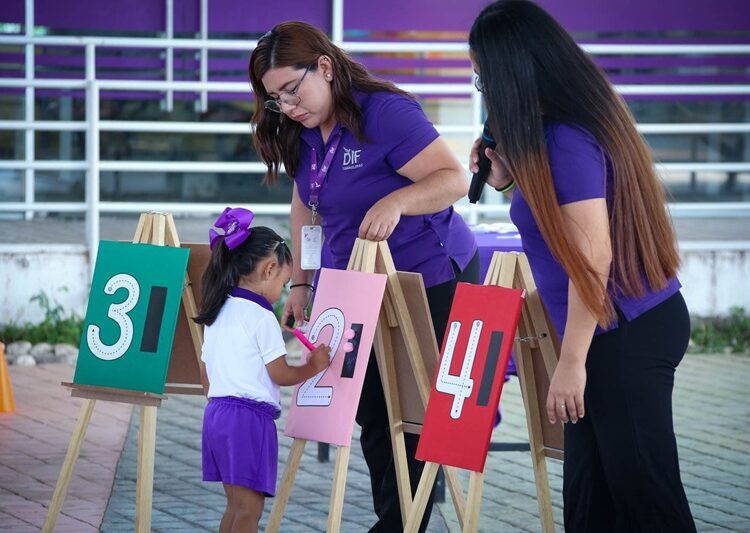 Regresan a clases niñas y niños en Guarderías Infantiles, CAIC y CECUDI del DIF Tamaulipas
