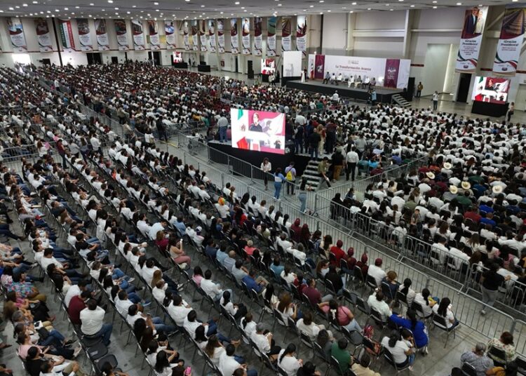 Reitera presidenta todo su apoyo para consolidar la transformación en Tamaulipas