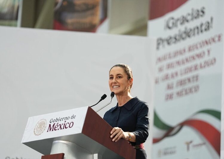 Reitera presidenta todo su apoyo para consolidar la transformación en Tamaulipas