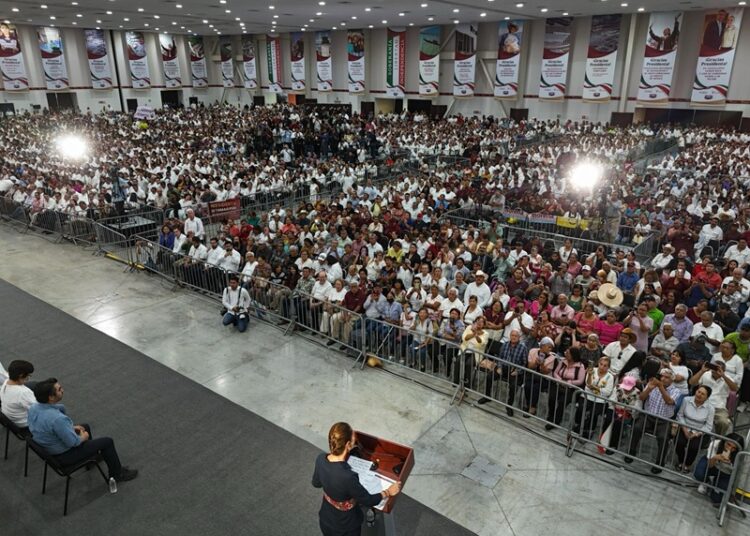 Reitera presidenta todo su apoyo para consolidar la transformación en Tamaulipas