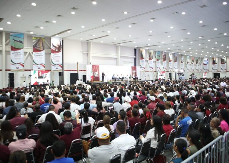 Reitera presidenta todo su apoyo para consolidar la transformación en Tamaulipas