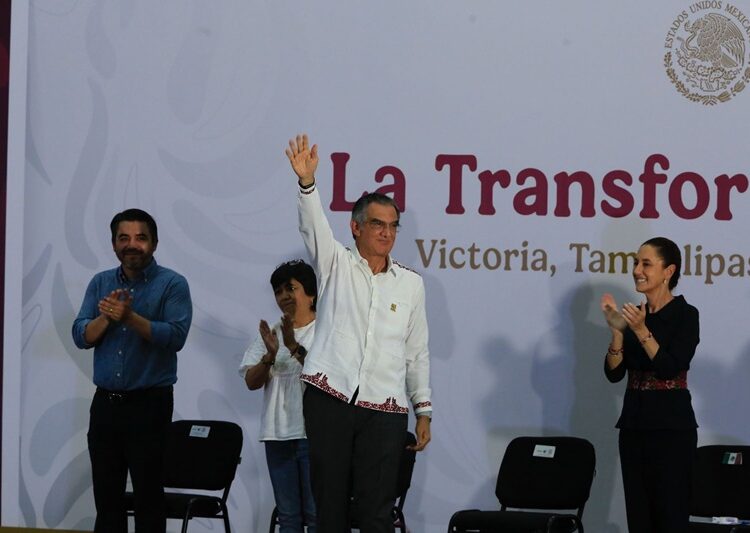 Reitera presidenta todo su apoyo para consolidar la transformación en Tamaulipas