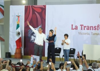 Reitera presidenta todo su apoyo para consolidar la transformación en Tamaulipas