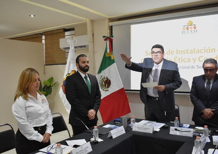 Se instala el Comité de Ética y Conducta del Instituto Electoral de Tamaulipas