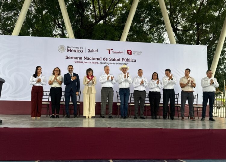 Se suma el ISSSTE Tamaulipas a la Semana Nacional de Salud Pública