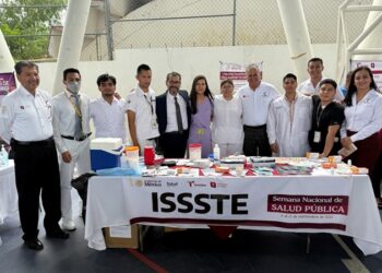 Se suma el ISSSTE Tamaulipas a la Semana Nacional de Salud Pública