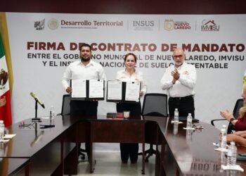 Se unen Gobierno de NLD e INSUS para apoyar a familias con trámite de escrituras