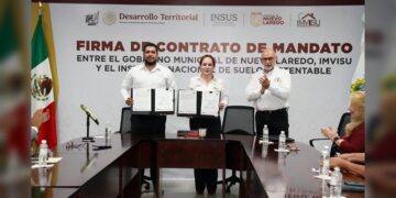 Se unen Gobierno de NLD e INSUS para apoyar a familias con trámite de escrituras