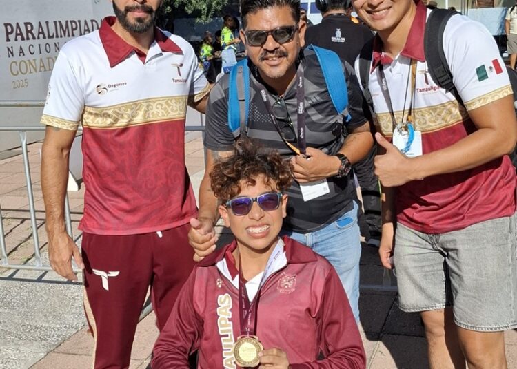 Suma Tamaulipas 5 medallas en el 3. er día de la Paralimpiada Nacional en Aguascalientes