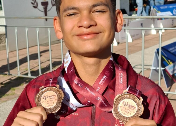 Suma Tamaulipas 5 medallas en el 3. er día de la Paralimpiada Nacional en Aguascalientes