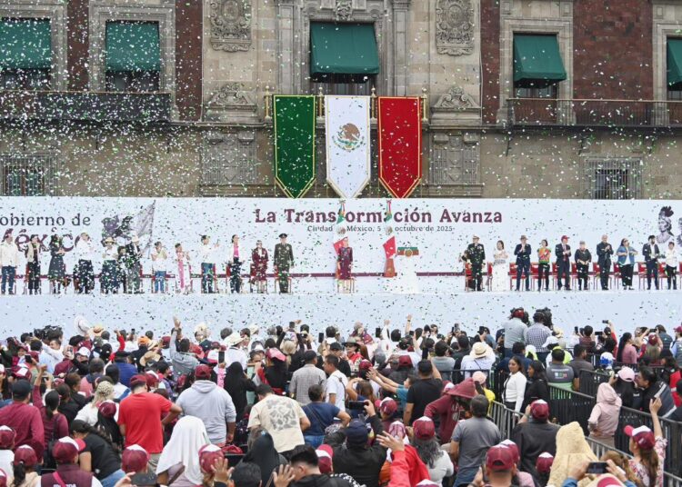 «Vamos bien y nos va a ir mejor con Claudia»: Américo