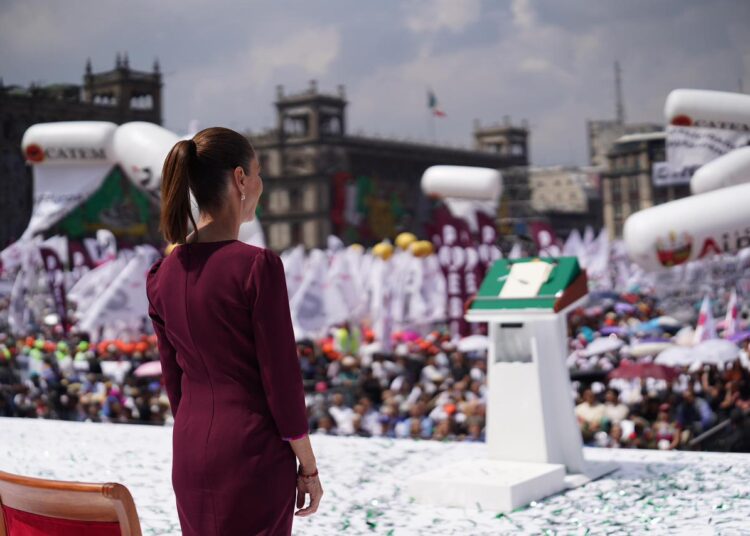 «Vamos bien y nos va a ir mejor con Claudia»: Américo