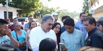 Impulsa Armando Martínez bienestar social con obras de calidad en Altamira