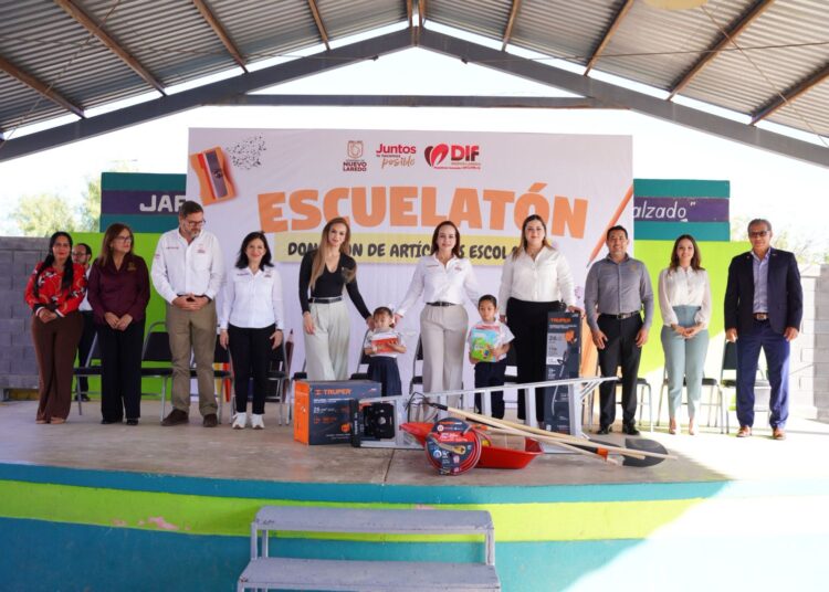 Con liderazgo educativo, Carmen Lilia marca la diferencia con apoyos escolares