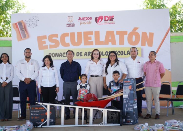 Con liderazgo educativo, Carmen Lilia marca la diferencia con apoyos escolares