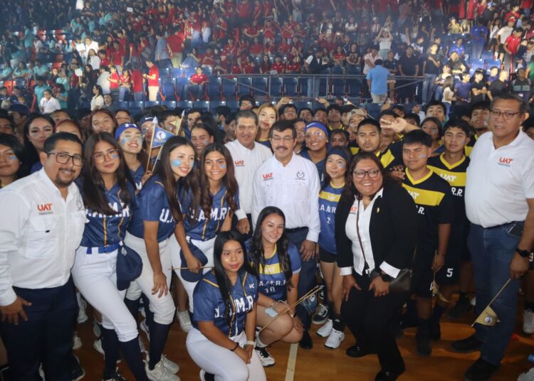 Inaugura rector Juegos Interfacultades UAT Zona Norte 2025