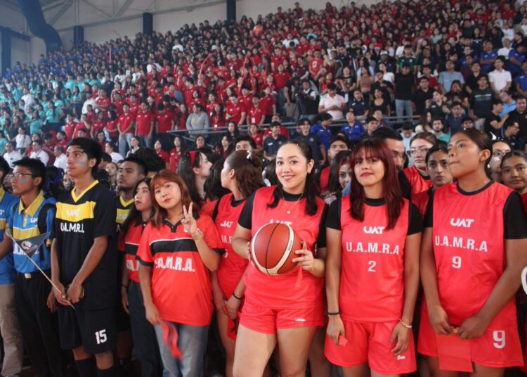 Inaugura rector Juegos Interfacultades UAT Zona Norte 2025