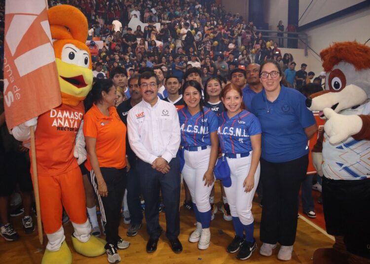 Inaugura rector Juegos Interfacultades UAT Zona Norte 2025