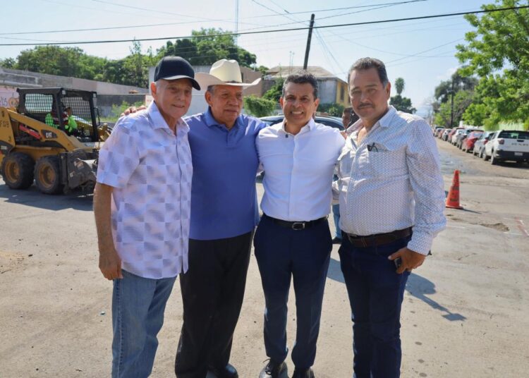 Para seguridad de alumnos, intensifica Victoria bacheo en ruta escolar
