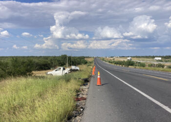 Exceso de velocidad e imprudencia, causas de accidente en la Monterrey-Nuevo Laredo