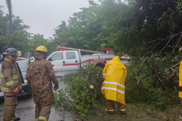 Activa y mantiene Gobierno de Victoria acciones de auxilio a la población por intensa lluvia