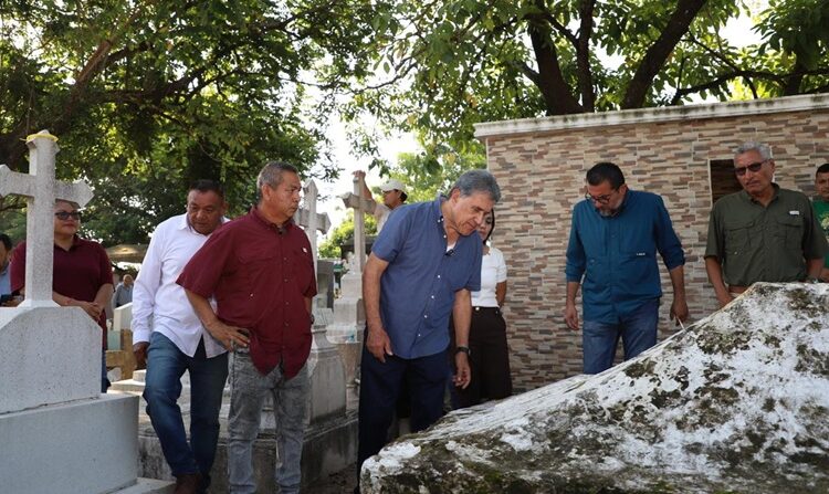 Alista Gobierno de Altamira condiciones de cementerios para el ‘Día de Muertos’