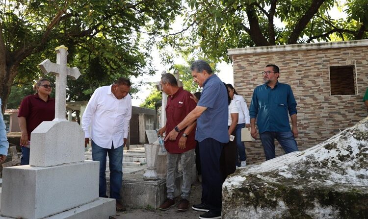 Alista Gobierno de Altamira condiciones de cementerios para el ‘Día de Muertos’