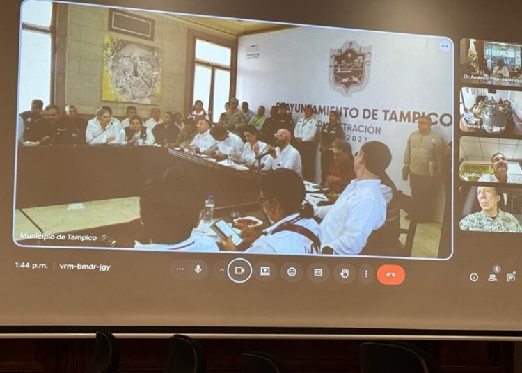 Ante posible crecida del Pánuco, autoridades tamaulipecas toman medidas preventivas