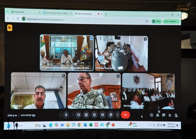 Ante posible crecida del Pánuco, autoridades tamaulipecas toman medidas preventivas