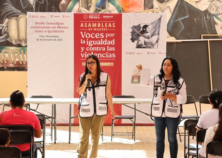 Asamblea de Mujeres “Voces por la Igualdad y contra las Violencias” llega a Tula, Tamaulipas