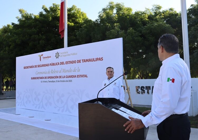 Asume Enrique Dena Salgado Subsecretaría de Operaciones de la Guardia Estatal