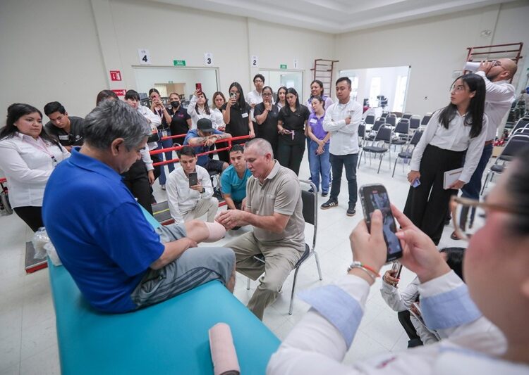 Capacita DIF Tamaulipas a fisioterapeutas de los CRI y UBR del estado
