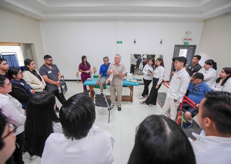 Capacita DIF Tamaulipas a fisioterapeutas de los CRI y UBR del estado