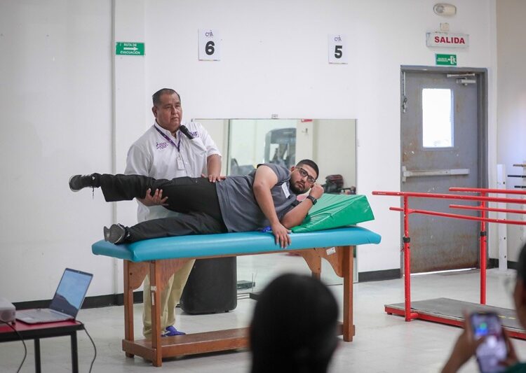 Capacita DIF Tamaulipas a fisioterapeutas de los CRI y UBR del estado