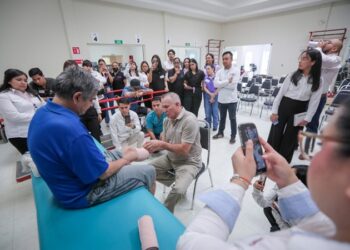 Capacita DIF Tamaulipas a fisioterapeutas de los CRI y UBR del estado