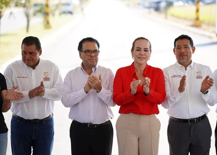 Carmen Lilia entrega nuevas obras que mejoran el entorno social y la movilidad al sur de NLD