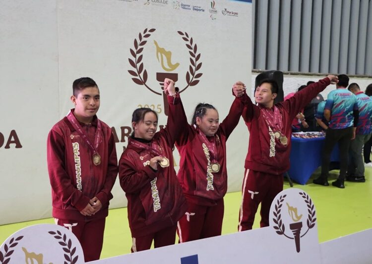 Cierra Tamaulipas 1ª etapa de paraatletismo en la Paralimpiada Nacional