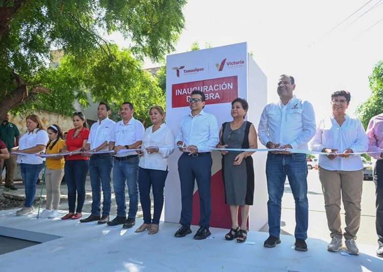 Cumple alcalde compromiso con vecinos de la Col. Tamaulipas