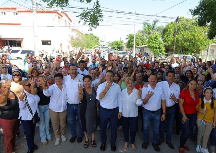 Cumple alcalde compromiso con vecinos de la Col. Tamaulipas