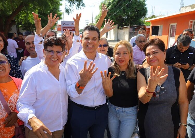 Cumple alcalde compromiso con vecinos de la Col. Tamaulipas